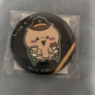 チイカワ(ちいかわ)のちいかわホークス　くりまんじゅう　缶バッジ(キャラクターグッズ)