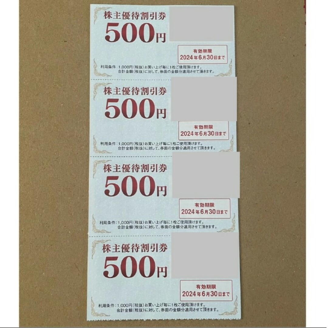 ゲオホールディングス　株主優待 チケットの優待券/割引券(ショッピング)の商品写真