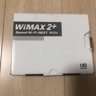 エヌイーシー(NEC)のUQ WiMAX モバイルルーター WiMAX+2 Speed Wi-Fi NE(その他)