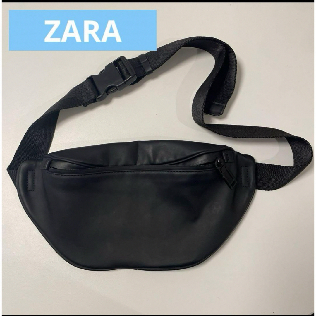 ZARA(ザラ)の【美品】ZARA ザラ　ウェストバック　ボディバッグ　ウェストポーチ メンズのバッグ(ボディーバッグ)の商品写真