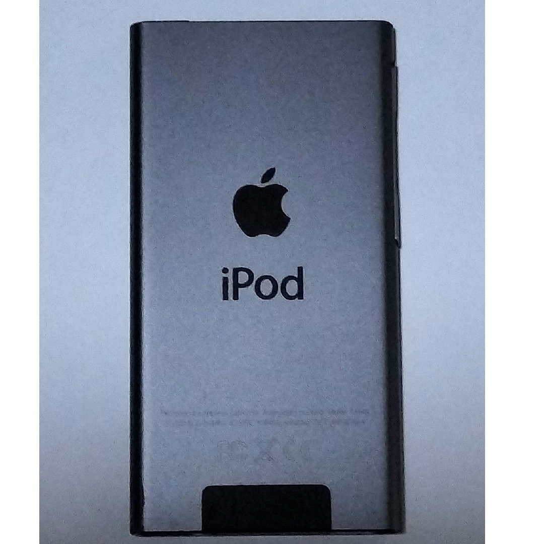 iPod(アイポッド)のiPod Nano 16GB ME971J/A スペースグレイ スマホ/家電/カメラのオーディオ機器(ポータブルプレーヤー)の商品写真