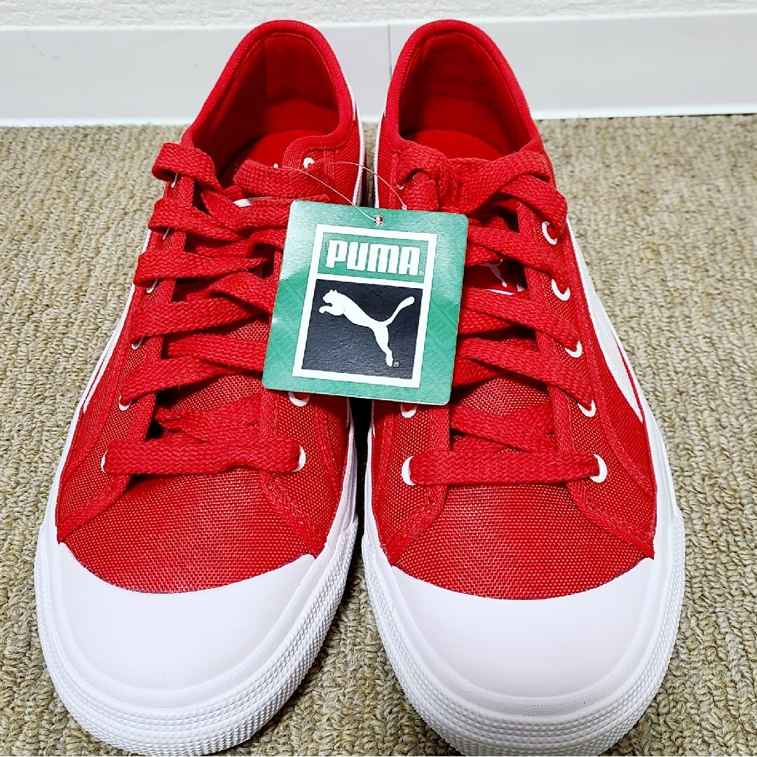 PUMA(プーマ)の【新品未使用】プーマ PUMA  メンズ スニーカー 赤 カプリ RT タグつき メンズの靴/シューズ(スニーカー)の商品写真