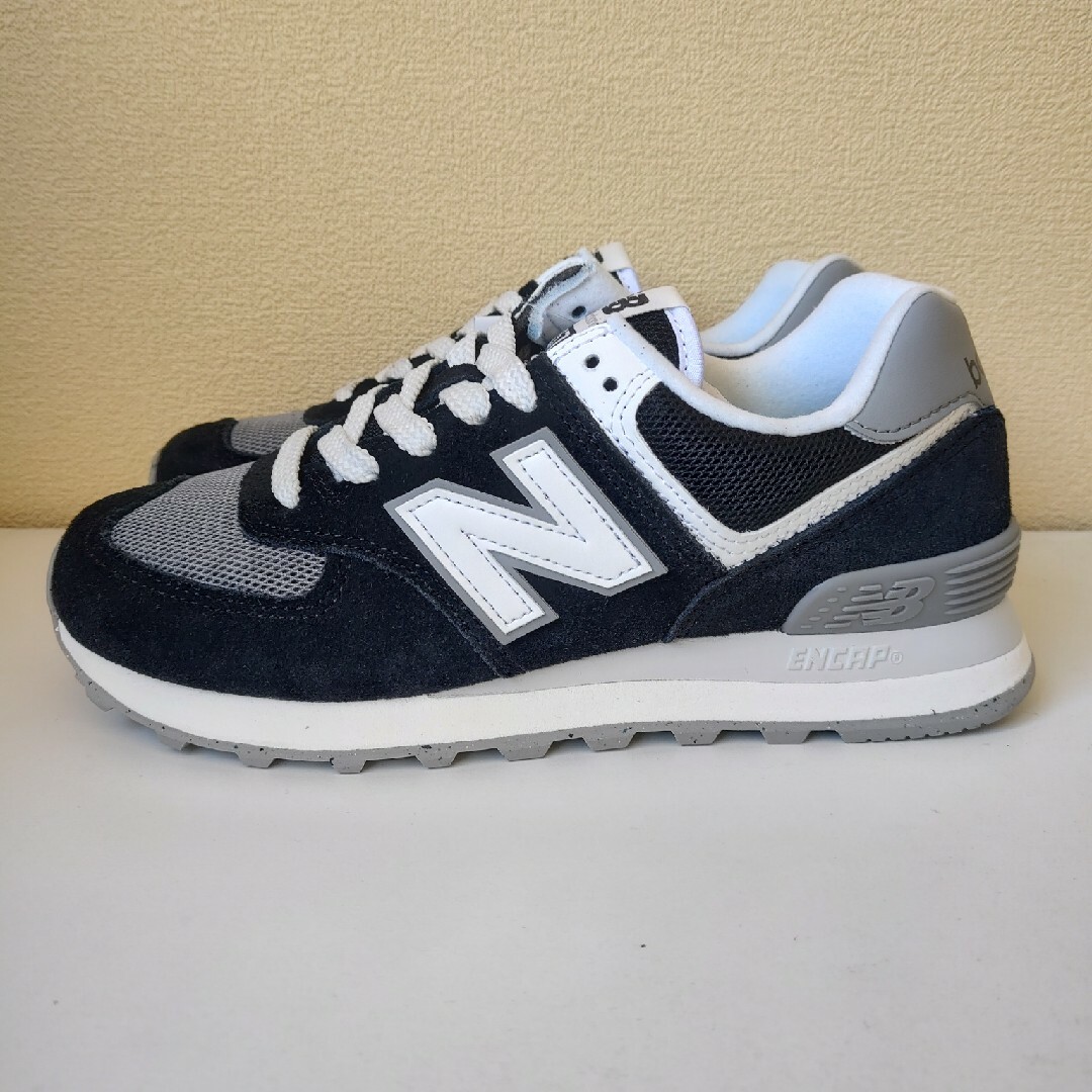 574（New Balance） - 【新品】ニューバランス U574FBG ブラック 27cm