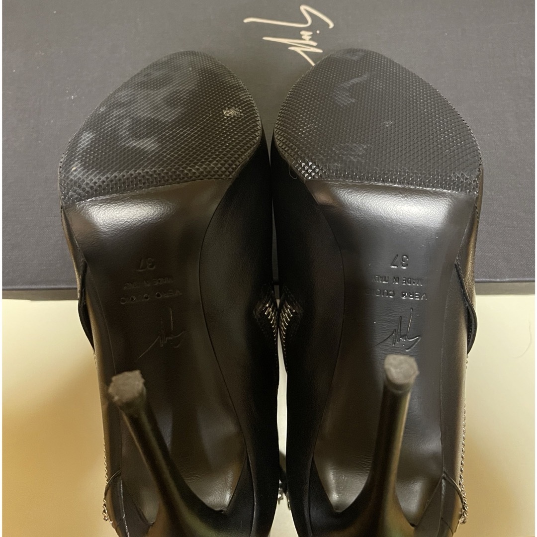 GIUZEPPE ZANOTTI(ジュゼッペザノッティ)の美品　ジュゼッペザノッティ　ショートブーツ　37 レディースの靴/シューズ(ブーツ)の商品写真
