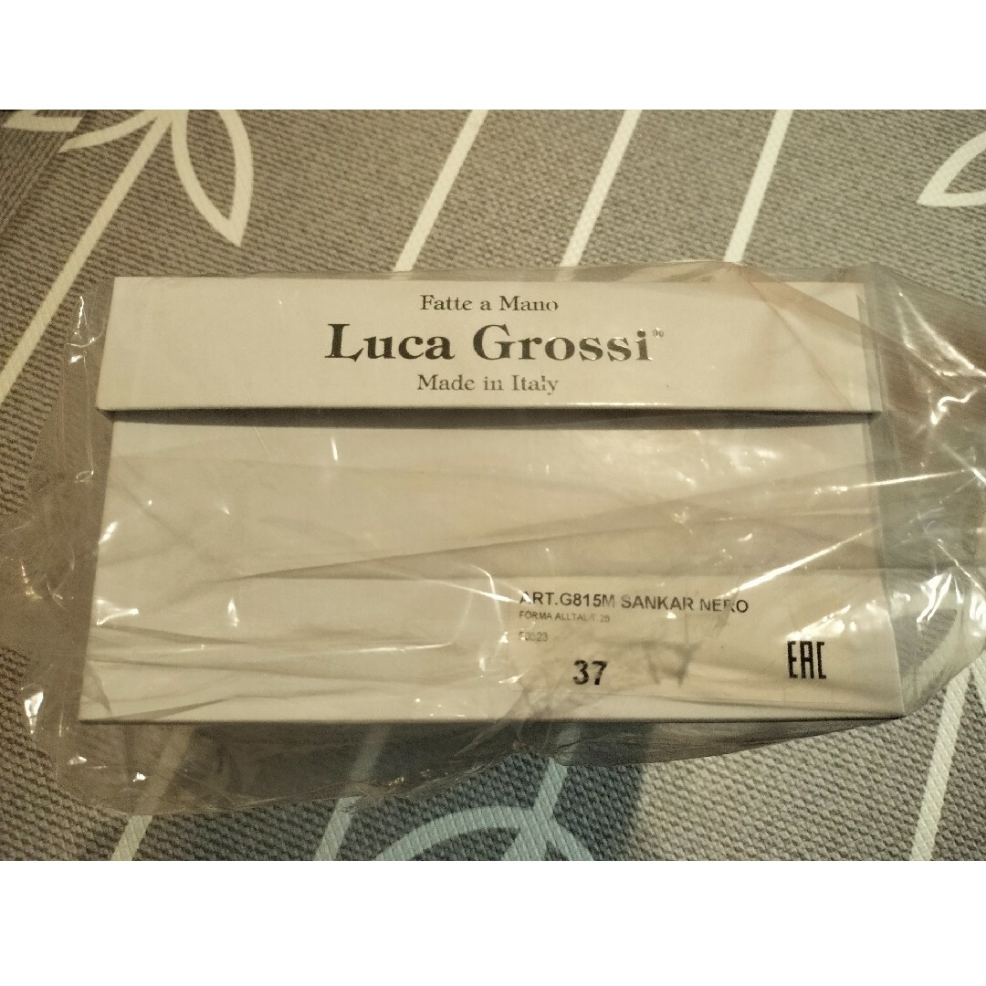 LucaGrossi(ルカグロッシ)のLuca Grossi ローファー G815M タンクソール ブラック 37 レディースの靴/シューズ(ローファー/革靴)の商品写真