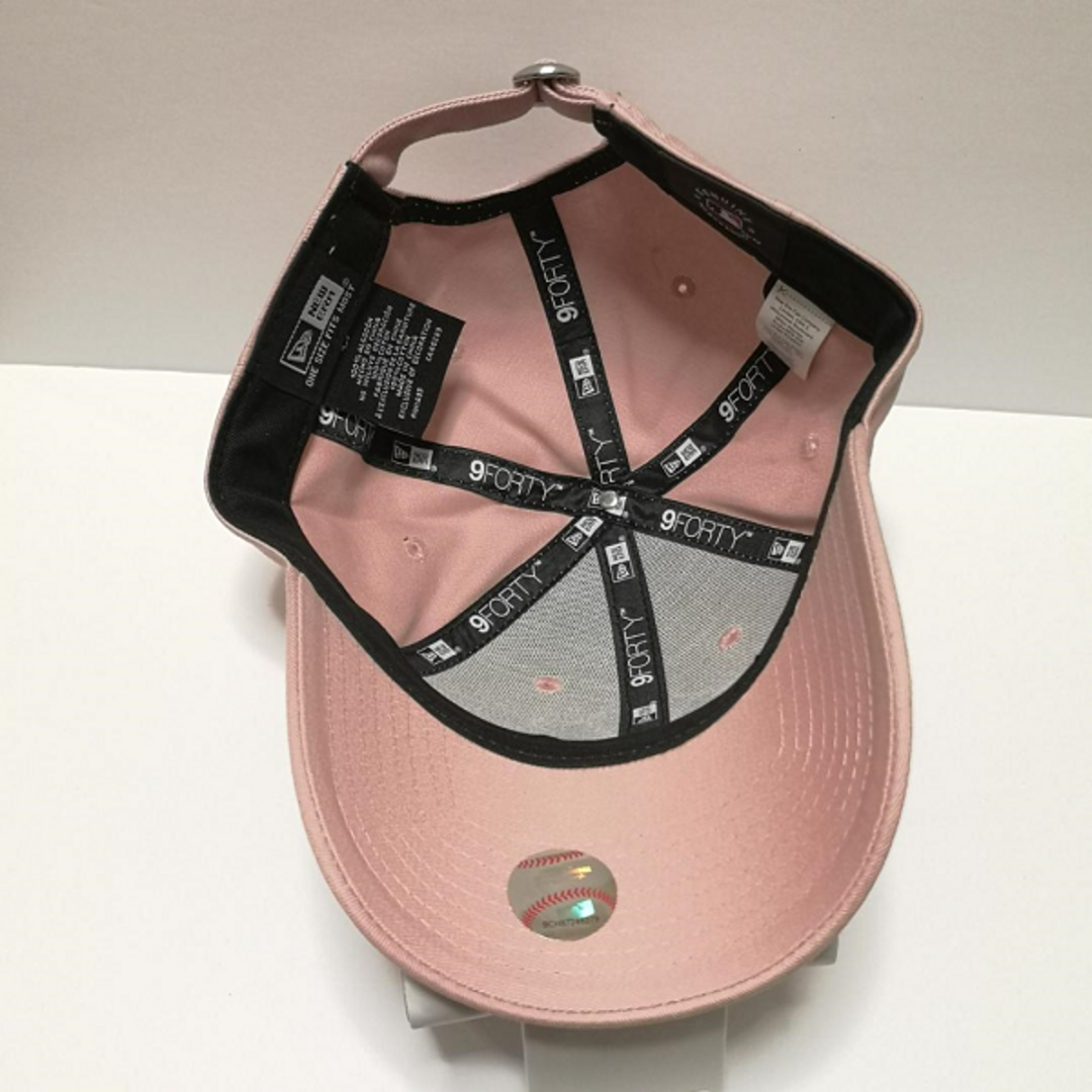 新作 ピンク ニューエラ　キャップ　ラインストーン NEW ERA - 海外限定 NEW ERA ニューエラ NY ヤンキース ライン