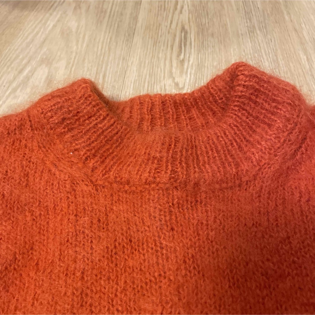 TODAYFUL(トゥデイフル)のTODAYFUL トゥデイフルKid Mohair Knit ニット　赤　モヘア レディースのトップス(ニット/セーター)の商品写真