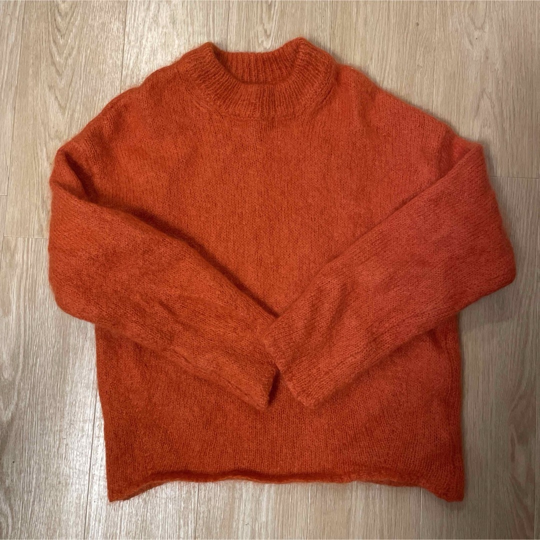 TODAYFUL(トゥデイフル)のTODAYFUL トゥデイフルKid Mohair Knit ニット　赤　モヘア レディースのトップス(ニット/セーター)の商品写真