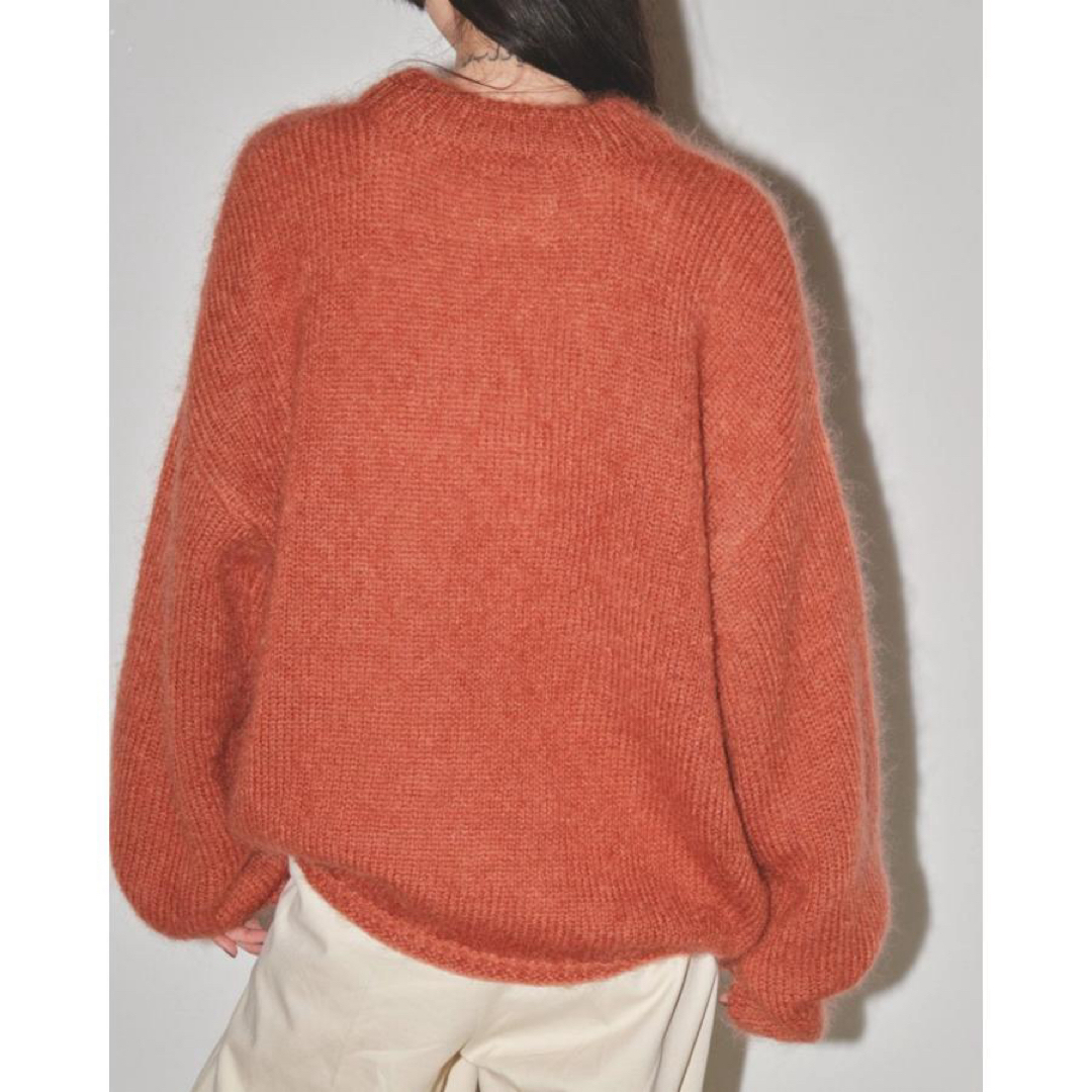 TODAYFUL(トゥデイフル)のTODAYFUL トゥデイフルKid Mohair Knit ニット　赤　モヘア レディースのトップス(ニット/セーター)の商品写真