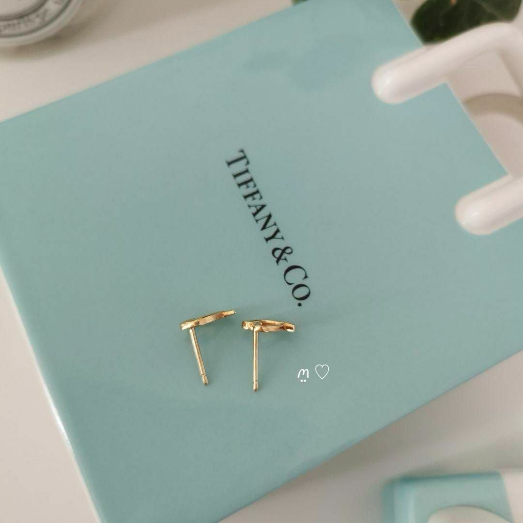 Tiffany & Co.(ティファニー)のティファニー　ラビングハートピアス　Ꮶ18イエローゴールド　パロマ・ピカソ レディースのアクセサリー(ピアス)の商品写真