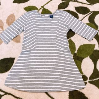 ベビーギャップ(babyGAP)のボーダー　ワンピース　スカート　9095(ワンピース)