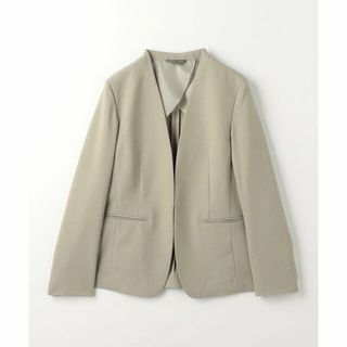 アデイインザライフ(a day in the life)の【BEIGE】オックス ノーカラー ジャケット -ハンドウォッシャブル-  -セットアップ対応-<A DAY IN THE LIFE>(その他)