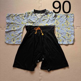 ベビー　袴　ロンパース 90㎝　初節句　お食い初め(和服/着物)