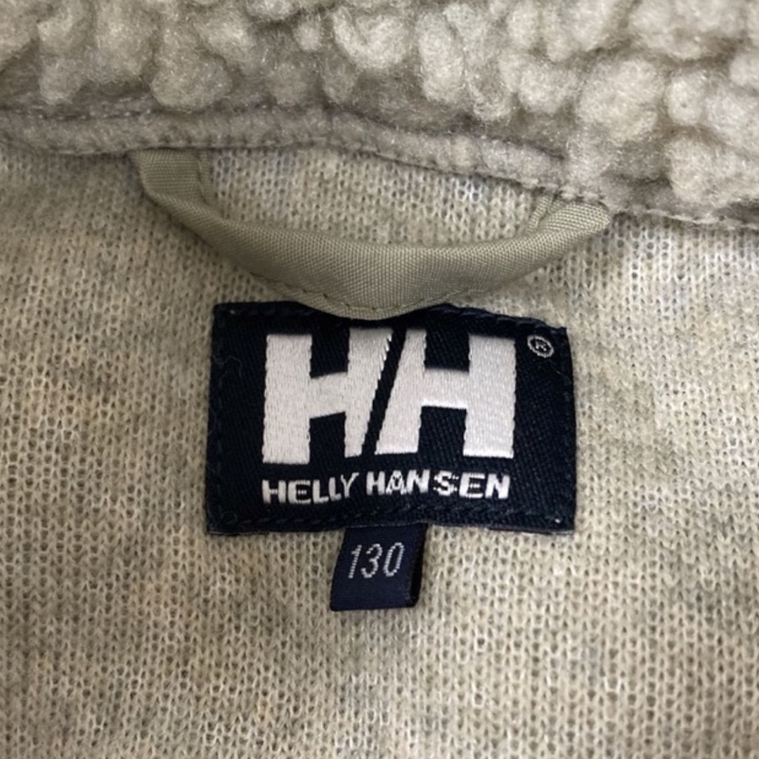 HELLY HANSEN(ヘリーハンセン)のヘリーハンセン　ファイバーパイル　ジップ　130cm キッズ/ベビー/マタニティのキッズ服男の子用(90cm~)(ジャケット/上着)の商品写真