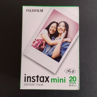 フジフイルム(富士フイルム)のチェキ フィルム instax mini（10枚x2パック）(フィルムカメラ)