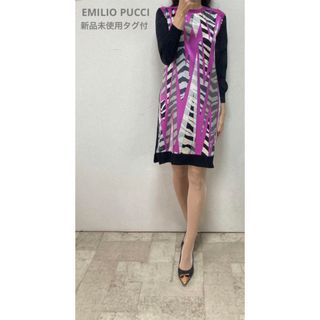 EMILIO PUCCI - エミリオプッチ 新品 シルクワンピース ドレスの通販