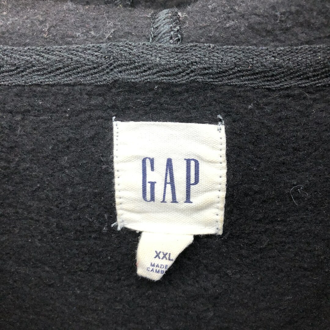 GAP(ギャップ)の古着 00年代 ギャップ GAP ロゴ刺繍 スウェットプルオーバーパーカー メンズXXL /eaa414065 メンズのトップス(スウェット)の商品写真