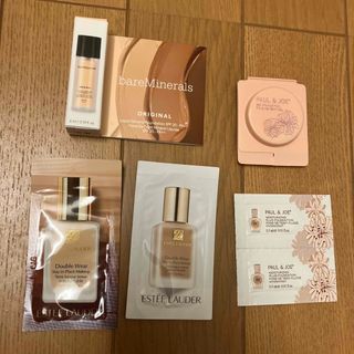 エスティローダー(Estee Lauder)のファンデーションサンプル　ポールアンドジョー　エスティーローダー　ベアミネラル(ファンデーション)