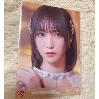 イコラブ =LOVE 野口衣織 生写真 15th ラストノートしか知らない(アイドルグッズ)