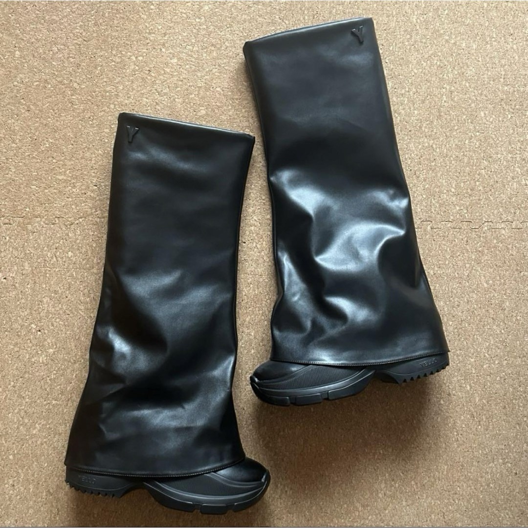 【オンライン完売商品】 YELLO ONYX LONG BOOTS 23.5cm