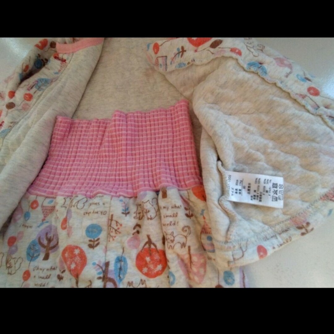 パジャマ　長袖　上下　80 キッズ/ベビー/マタニティのベビー服(~85cm)(パジャマ)の商品写真