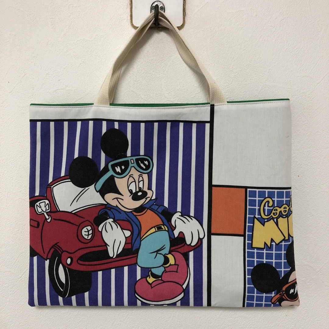 Disney(ディズニー)のSALE ミッキー🩵レッスンバッグ ハンドメイドのキッズ/ベビー(バッグ/レッスンバッグ)の商品写真