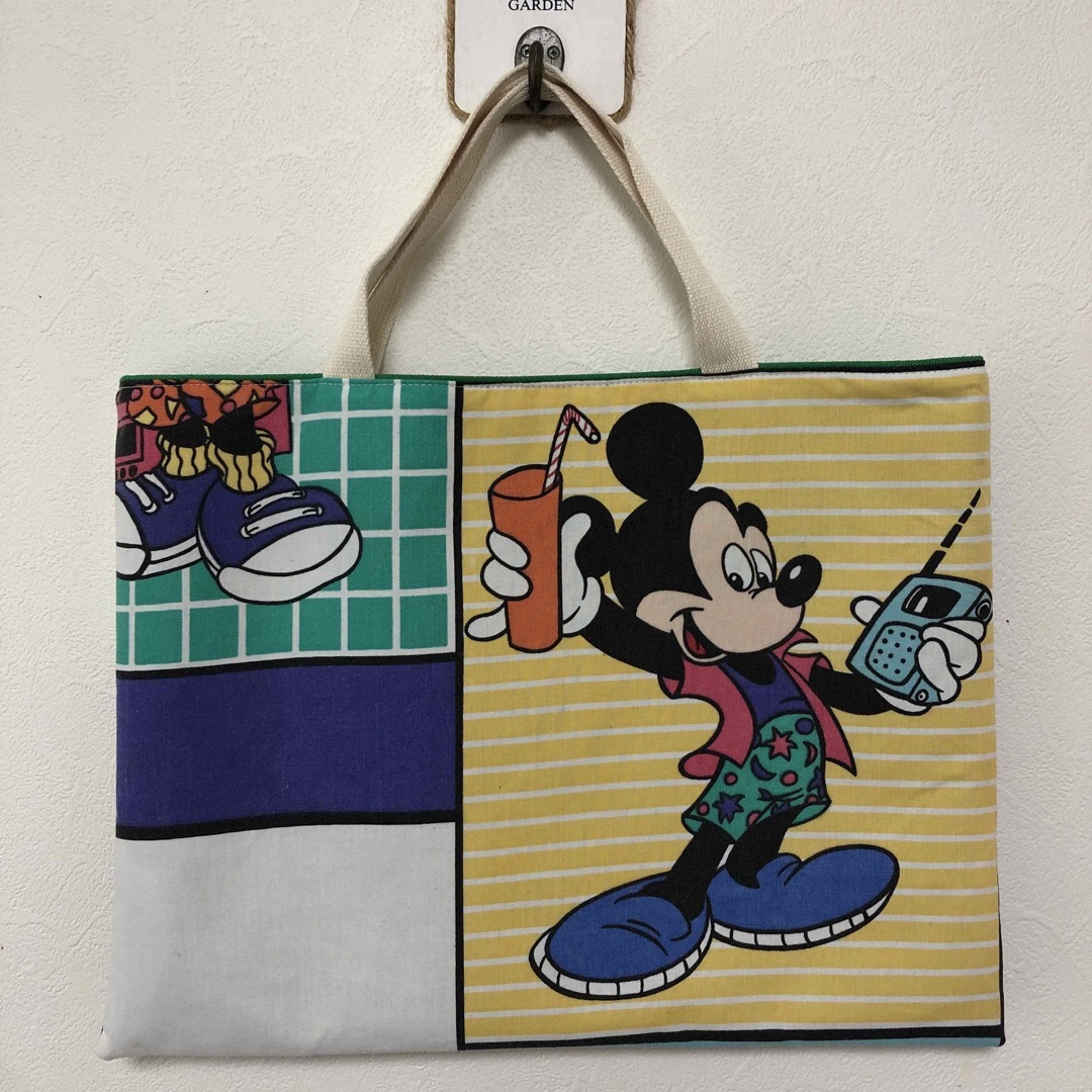 Disney(ディズニー)のSALE ミッキー🩵レッスンバッグ ハンドメイドのキッズ/ベビー(バッグ/レッスンバッグ)の商品写真