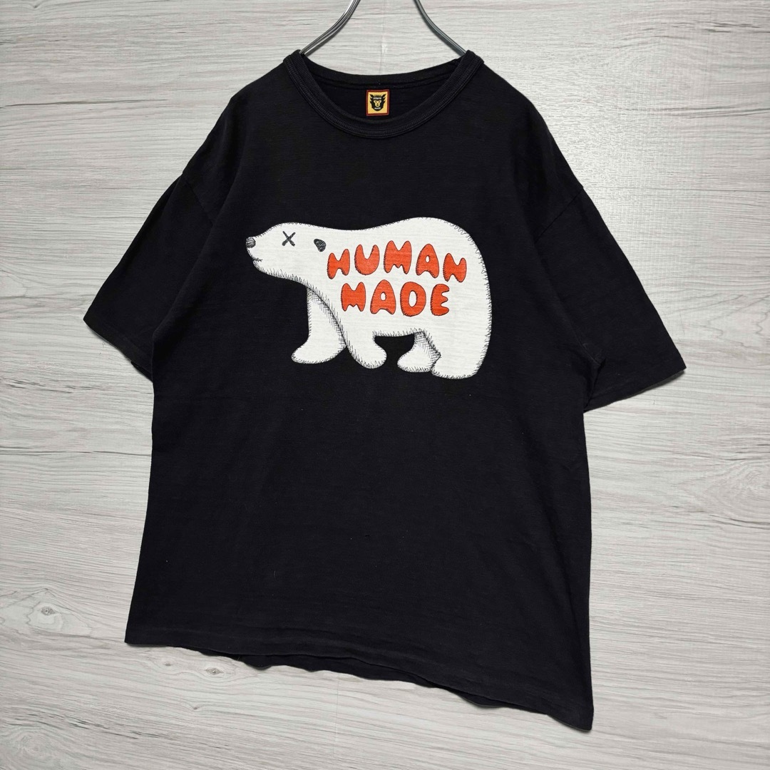 HUMAN MADE - 【人気デザイン】 HUMAN MADE × KAWS コラボTシャツ XL