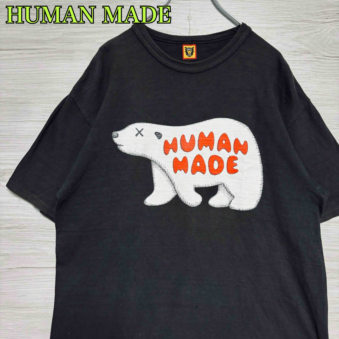 HUMAN MADE - 【人気デザイン】 HUMAN MADE × KAWS コラボTシャツ XL