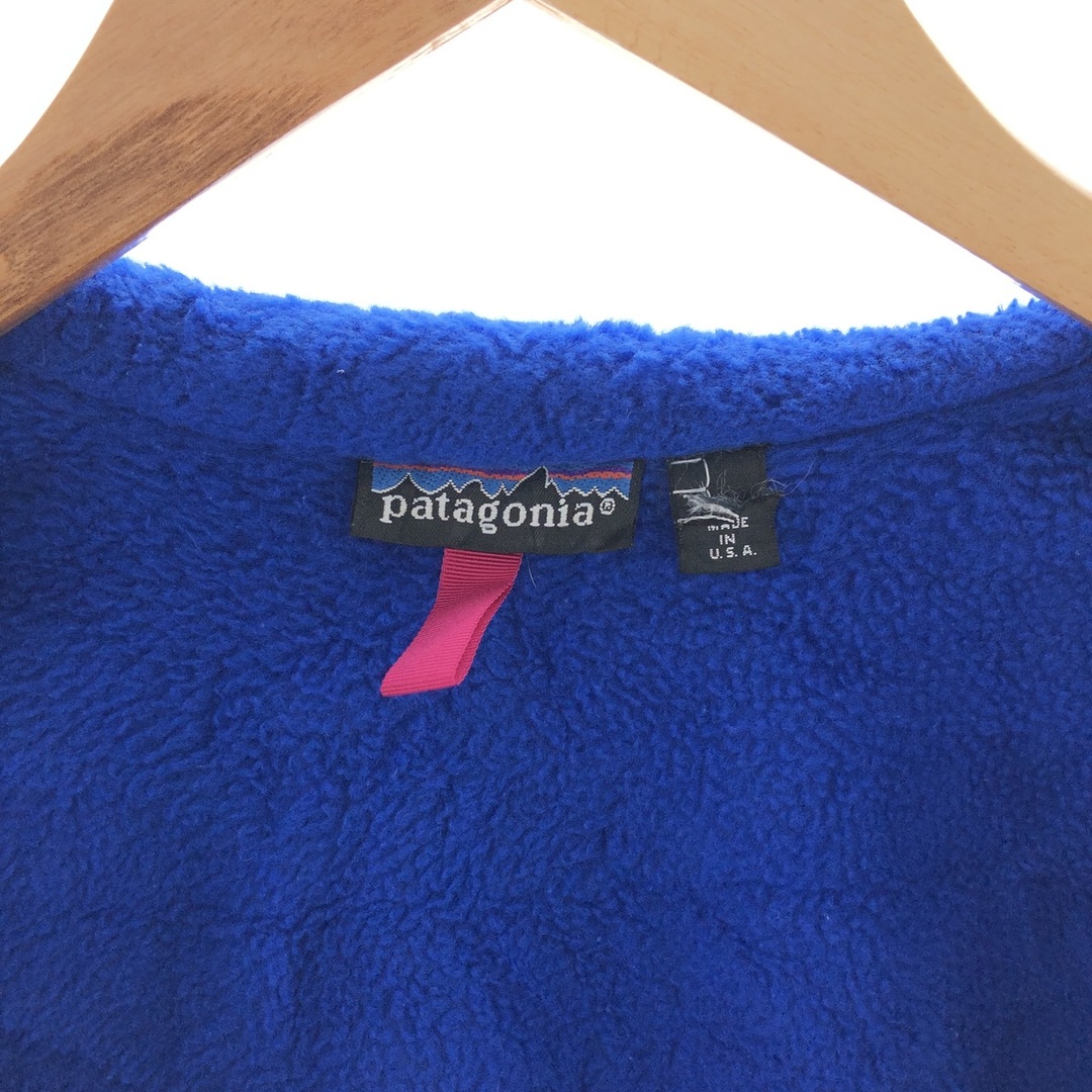 patagonia(パタゴニア)の古着 80年代 パタゴニア Patagonia 25029F9 Rマークタグ フリースジャケット USA製 レディースM ヴィンテージ /eaa381820 レディースのジャケット/アウター(その他)の商品写真