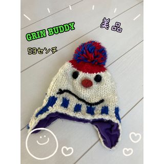 ★★美品！ GRIN BUDDY スノーマン　ニット帽★(帽子)