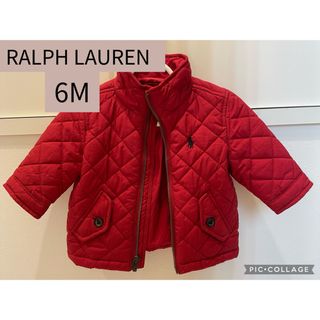 ポロラルフローレン(POLO RALPH LAUREN)の【RALPH LAUREN】キルティングジャケット　コート　レッド　えんじ(ジャケット/コート)