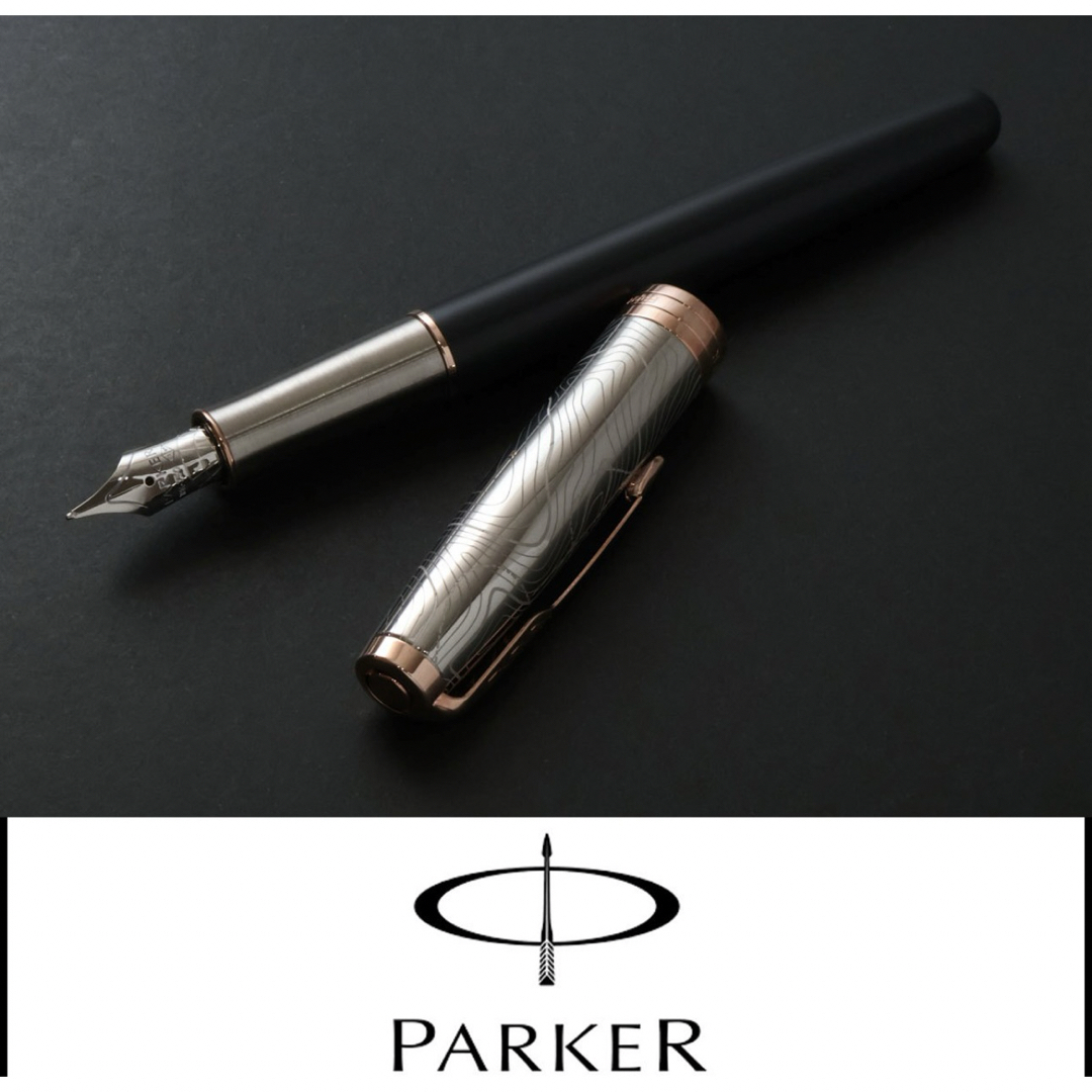 Parker(パーカー)の4084と4085の2本。セット。パーカー◆万年筆◆ソネット～ストレータ インテリア/住まい/日用品の文房具(ペン/マーカー)の商品写真