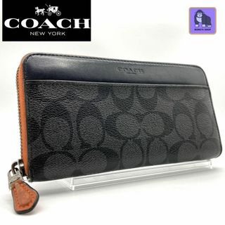 コーチ(COACH) シグネチャー 財布(レディース)（ブルー・ネイビー/青色 