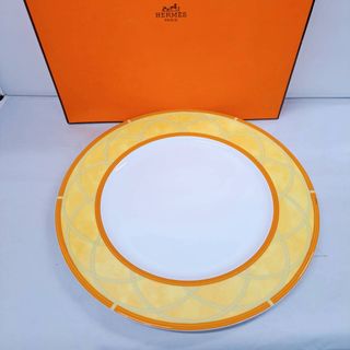 エルメス(Hermes)のエルメス　大皿　食器　プレート　シエスタ　ラシエスタ　イエロー(食器)