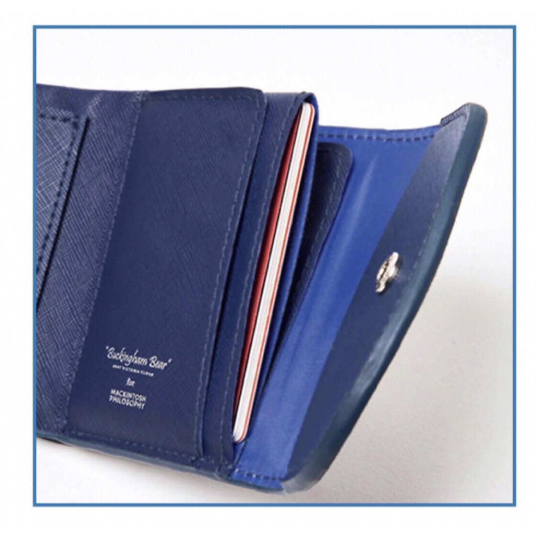 MACKINTOSH PHILOSOPHY(マッキントッシュフィロソフィー)のMonoMax モノマックス 9月号付録 バッキンガムベア ミニ財布 レディースのファッション小物(財布)の商品写真