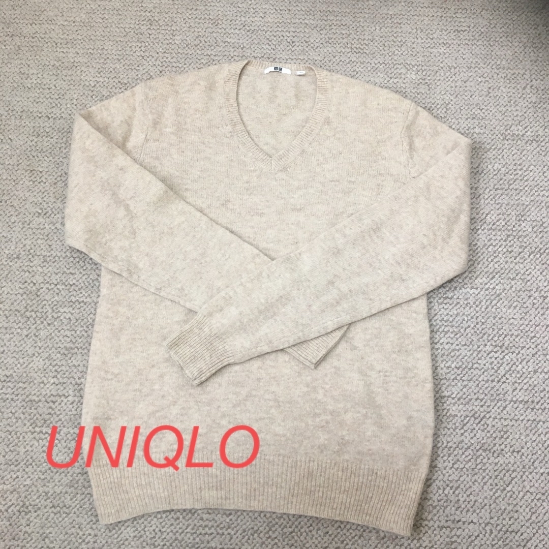 UNIQLO(ユニクロ)のUNIQLO    V首セーター メンズのトップス(ニット/セーター)の商品写真