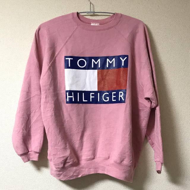 TOMMY HILFIGER(トミーヒルフィガー)の★ 80s 90s ンテージ スウェット ブート トミーヒルフィガー ★ レディースのトップス(トレーナー/スウェット)の商品写真