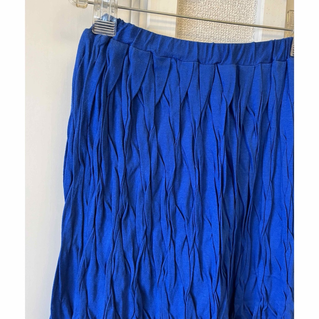 Plantation(プランテーション)の【中古】ロングスカート plantation 青 レディースのスカート(ロングスカート)の商品写真