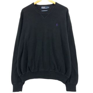 ラルフローレン(Ralph Lauren)の古着 ラルフローレン Ralph Lauren POLO by Ralph Lauren コットンニットセーター メンズXL /eaa389532(ニット/セーター)