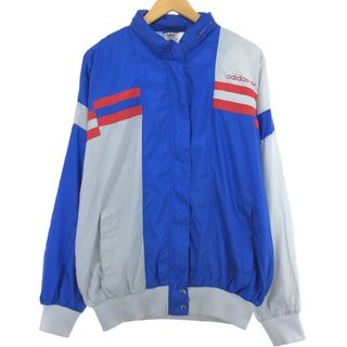 アディダス(adidas)の古着 90年代 アディダス adidas バックプリント ナイロンジャケット レディースXL ヴィンテージ /eaa420100(ナイロンジャケット)