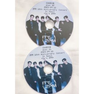 トゥーピーエム(2PM)の2PM💗it's2pm DVD 2枚セット ソウルコン(K-POP/アジア)