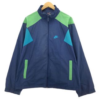 ナイキ(NIKE)の古着 90年代 ナイキ NIKE 銀タグ ウインドブレーカー メンズL ヴィンテージ /eaa416746(ナイロンジャケット)