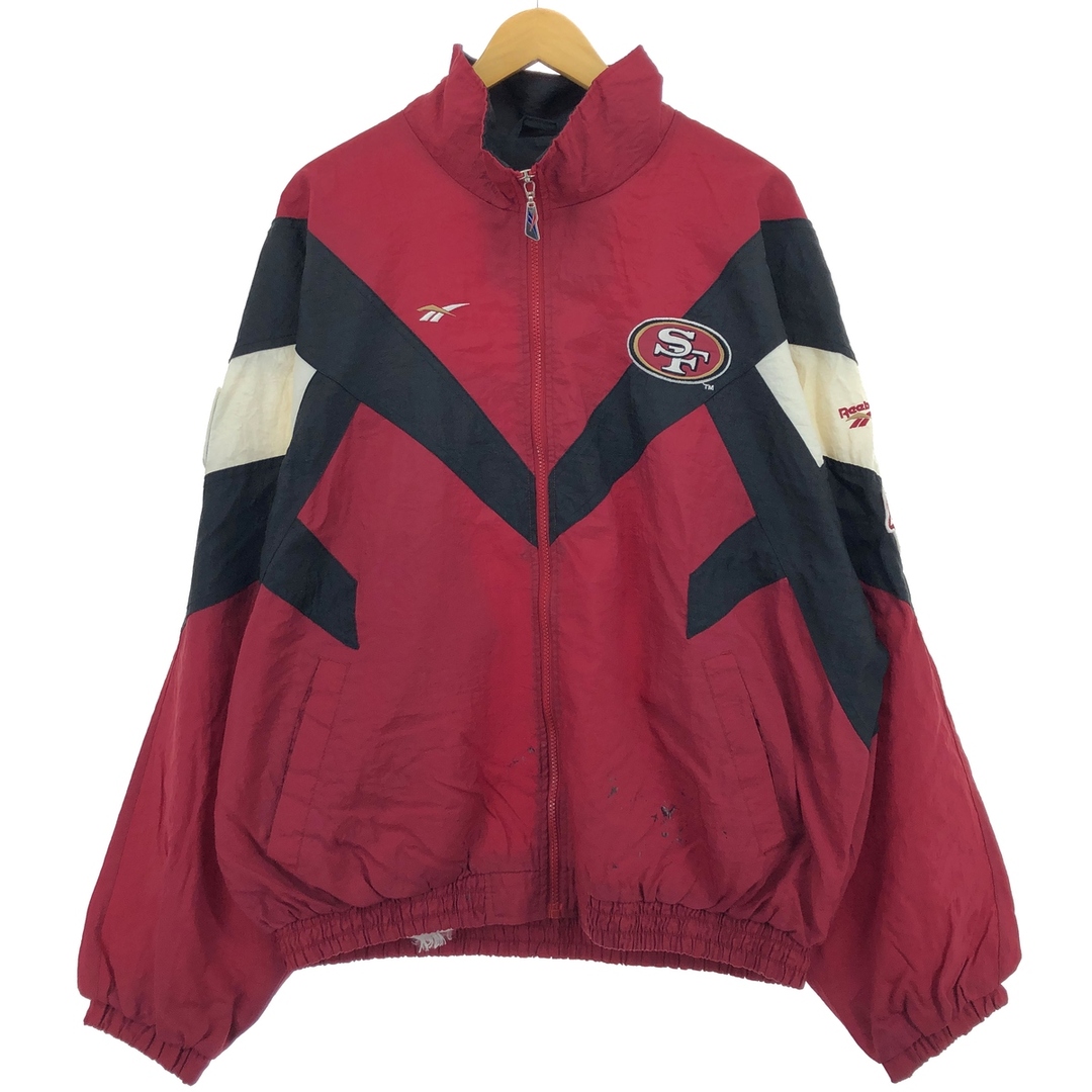 Reebok - 古着 90年代 リーボック Reebok NFL SANFRANCISCO 49ERS