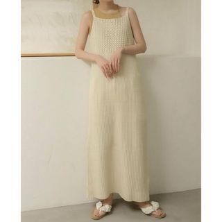 eaphi crochet knit one piece　サイズ0(ロングワンピース/マキシワンピース)