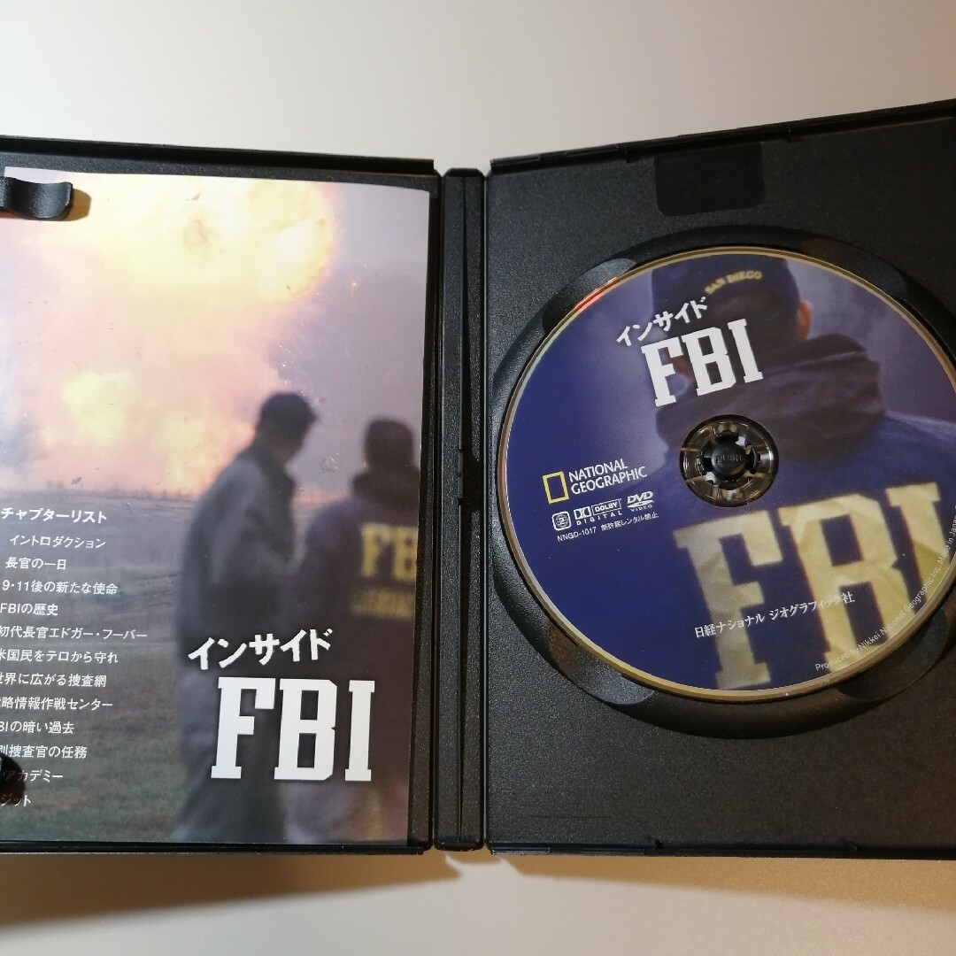 DVD インサイド FBI ナショナル ジオグラフィック エンタメ/ホビーのDVD/ブルーレイ(ドキュメンタリー)の商品写真