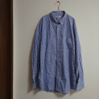 ユニクロ(UNIQLO)のUNIQLO ストライプシャツ XL(シャツ)