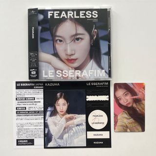 ルセラフィム(LE SSERAFIM)のルセラフィム かずは ソロジャケット CD 抜けなし 新品未使用(アイドルグッズ)