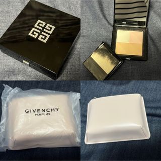 ジバンシィ(GIVENCHY)のジバンシー　フェイスパウダー&非売品ポーチ(フェイスパウダー)