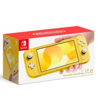 ニンテンドースイッチ(Nintendo Switch)のニンテンドースイッチライト  イエロー 新品(携帯用ゲーム機本体)